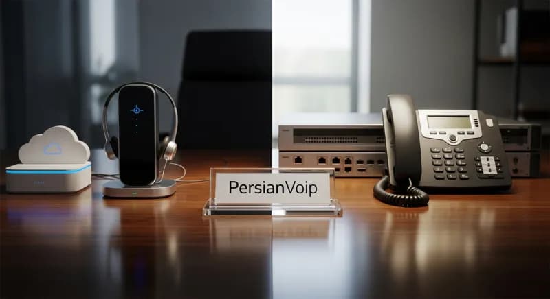 مرکز تلفن ابری یا محلی (On-Premise)؟ مقایسه جامع برای انتخاب بهترین گزینه