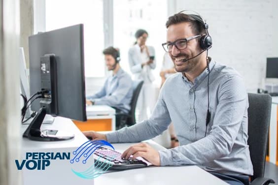 پشتیبانی مرکز تلفن Voip