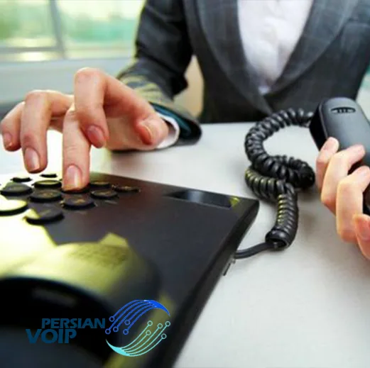تصویری از تشخیص مشکل صدا در سیستم pbx